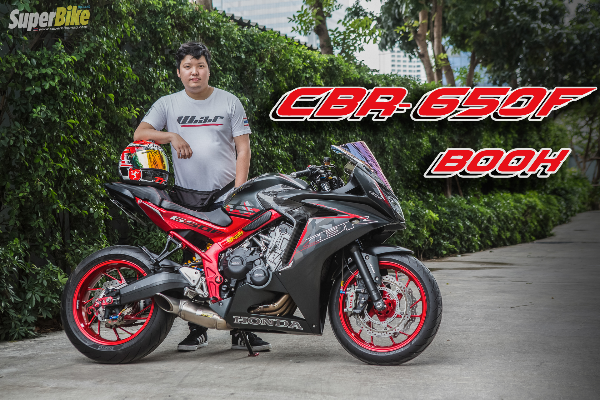 Honda Cbr650f Book กฤต น ก จไกรลาศ Superbike Thailand