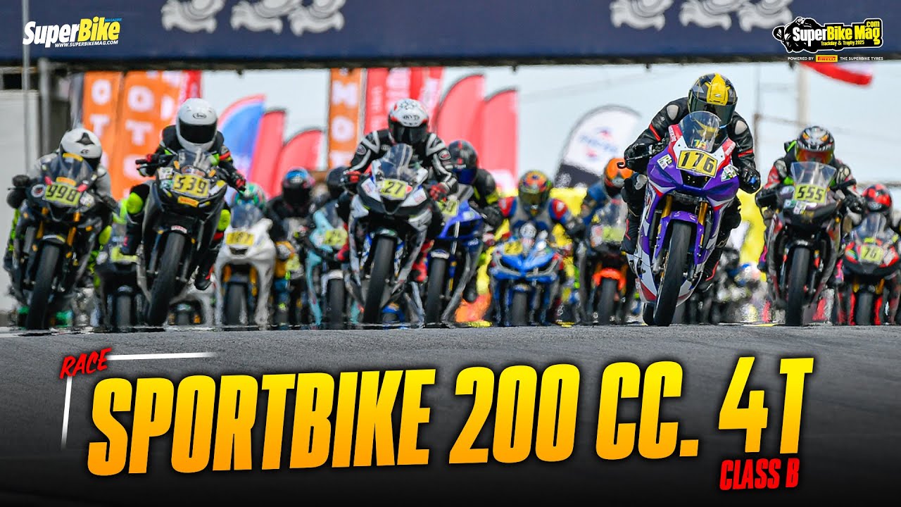 Sportbike 200 cc  4T  Class B  -  SuperBikeMag.com Trackday & Trophy 2025 R.2
