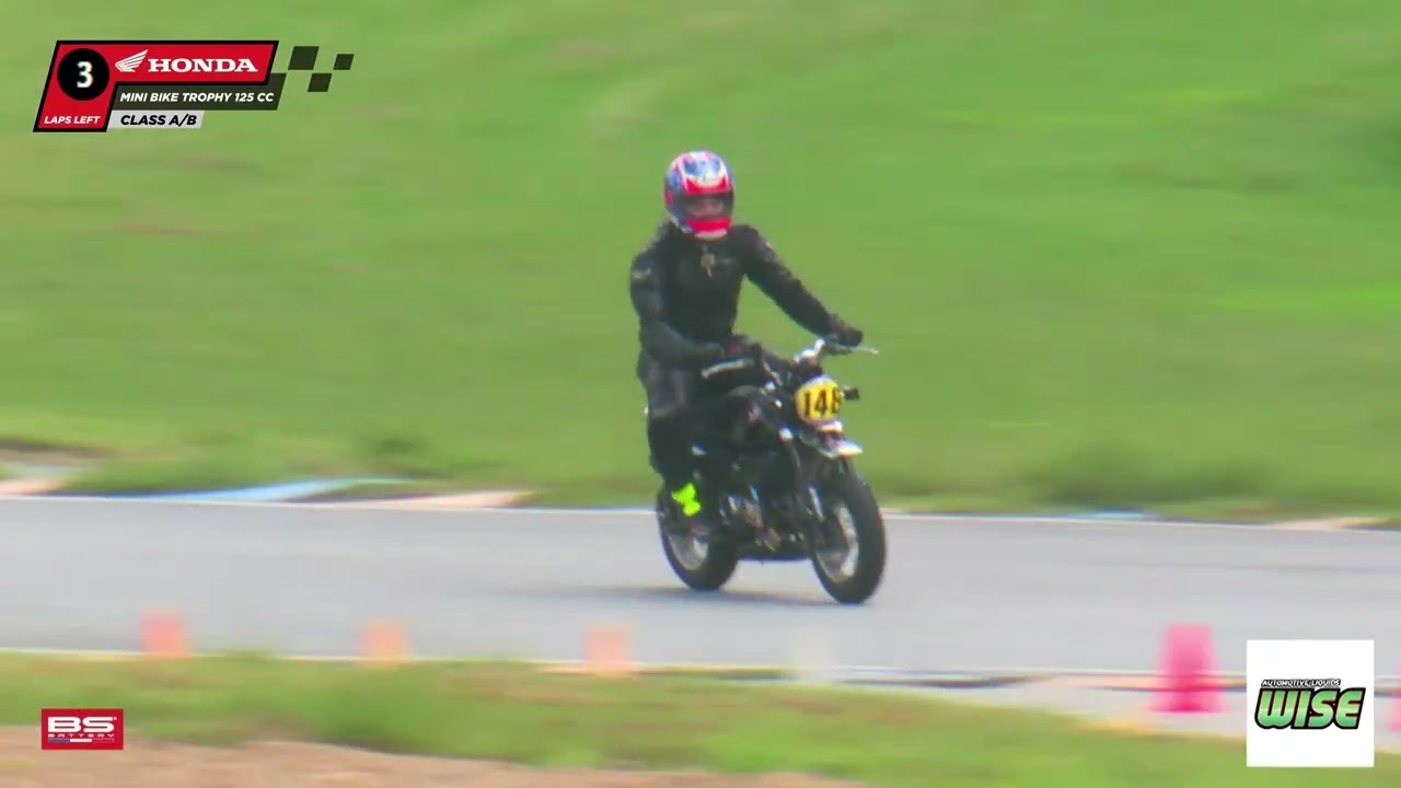 Honda Mini Bike Trophy 125 CC. Class A,B - SuperBikeMag.com Trackday & Trophy 2025 R.3