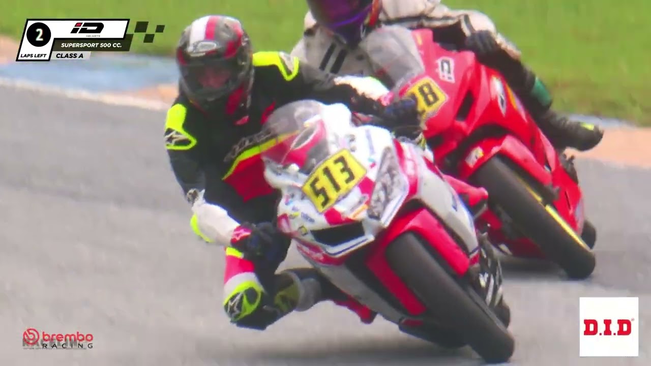 ID Helmet Supersport 500 CC. Class A -  SuperBikeMag.com Trackday & Trophy 2025 R.3