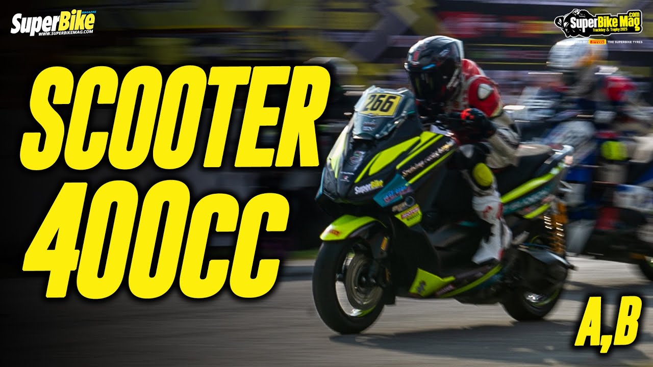 Scooter 400 CC. Class A,B - SuperBikeMag.com Trackday & Trophy 2025 R.3