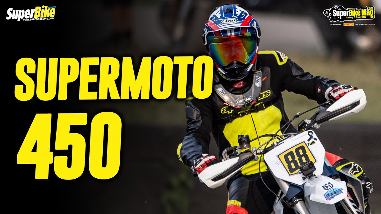 SuperMoto 450 CC.  -  SuperBikeMag.com Trackday & Trophy 2025 R.3