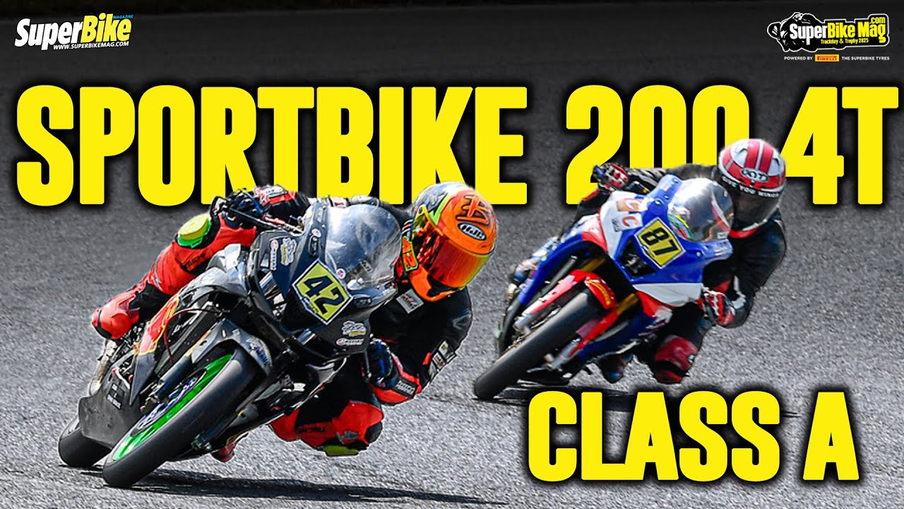 Sportbike 200 CC. 4T Class A  - SuperBikeMag.com Trackday & Trophy 2025 R.3