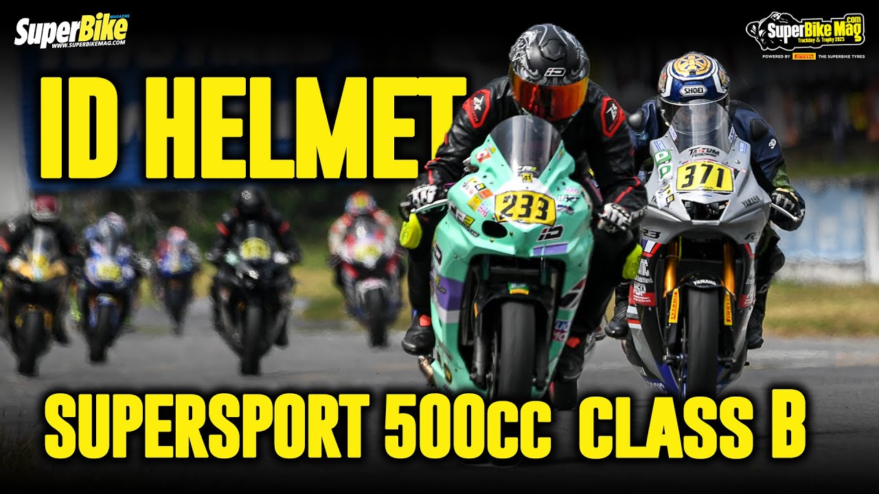 ID Helmet Supersport 500 CC. Class B -  SuperBikeMag.com Trackday & Trophy 2025 R.3