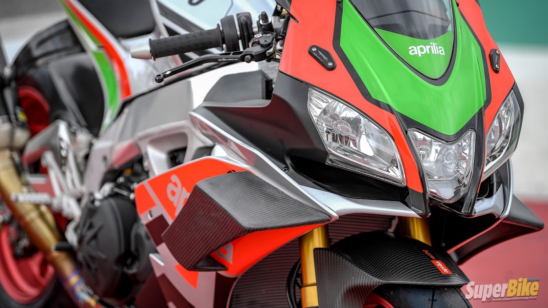 Aprilia Racing Factory APRILIA RACING FACTORY WORKS KIT ชุดแต่งเพิ่มพลังซิ่งจาก Aprilia
