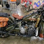 Harley-Davidson XA 1942 on display at the California Automobile Museu