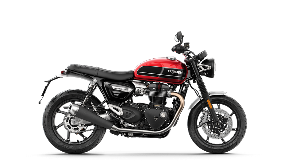 Triumph Speed Twin สี Korosi Red