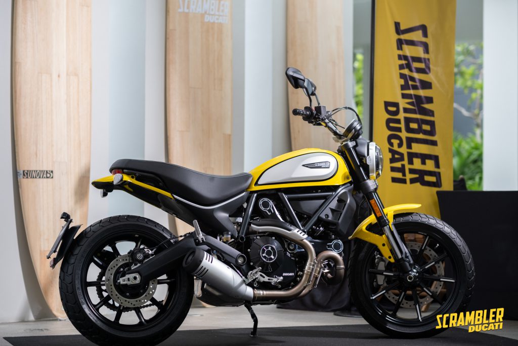 Ducati Scrambler Yellow Icon