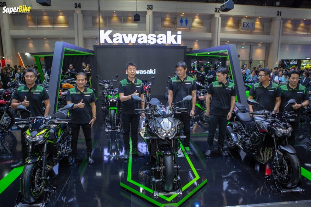 Kawasaki เปิดโมเดลใหม่