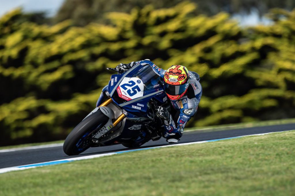 Yamaha bLU cRU WorldSSP Andy Verdoia