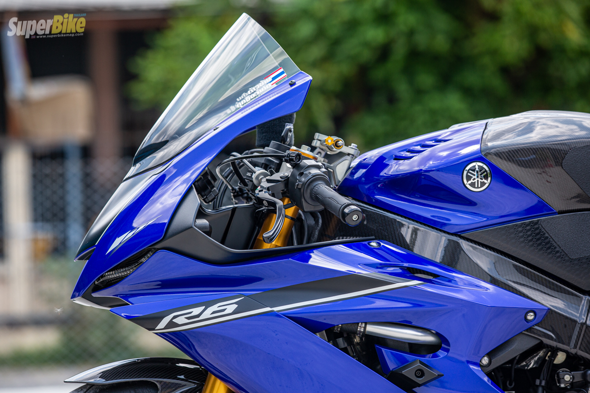 แต่ง Yamaha R6 ตามสไตล์ SuperSport แบบจัดเต็ม..!! - SuperBike x ...