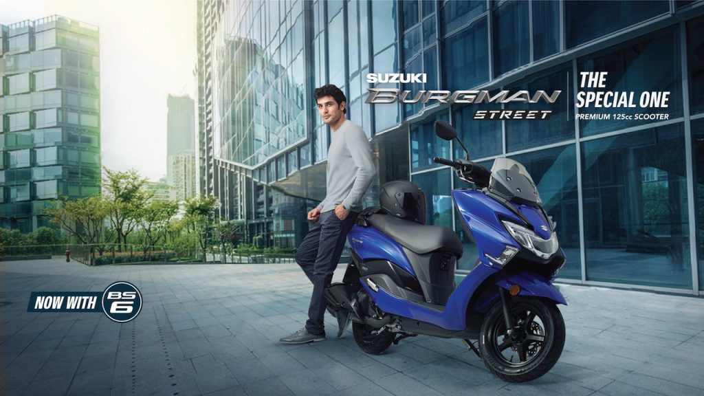 Burgman Street Blue Edition 