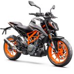 KTM 390 DUKE – front right gray