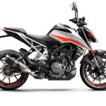 KTM 390 DUKE – right white