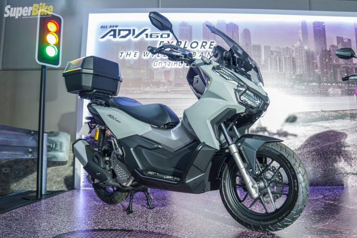 All New ADV160 อัปความแรงแถมแทร็คชันคอนโทรล - SuperBike