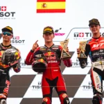Moto3 podium