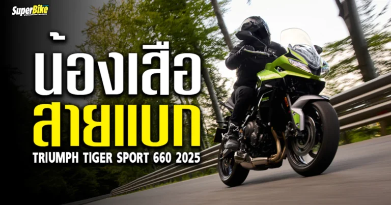 2025 Triumph Tiger Sport 660 น้องเสือสายแบก พร้อมขาย