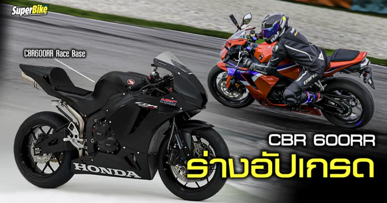 CBR600RR Race Base รถ WorldSSP เวอร์ชันพร้อมขาย (ไม่จด)