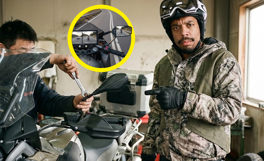 ติดกล้องแทนกระจก ผิดกฎหมายไหม? 