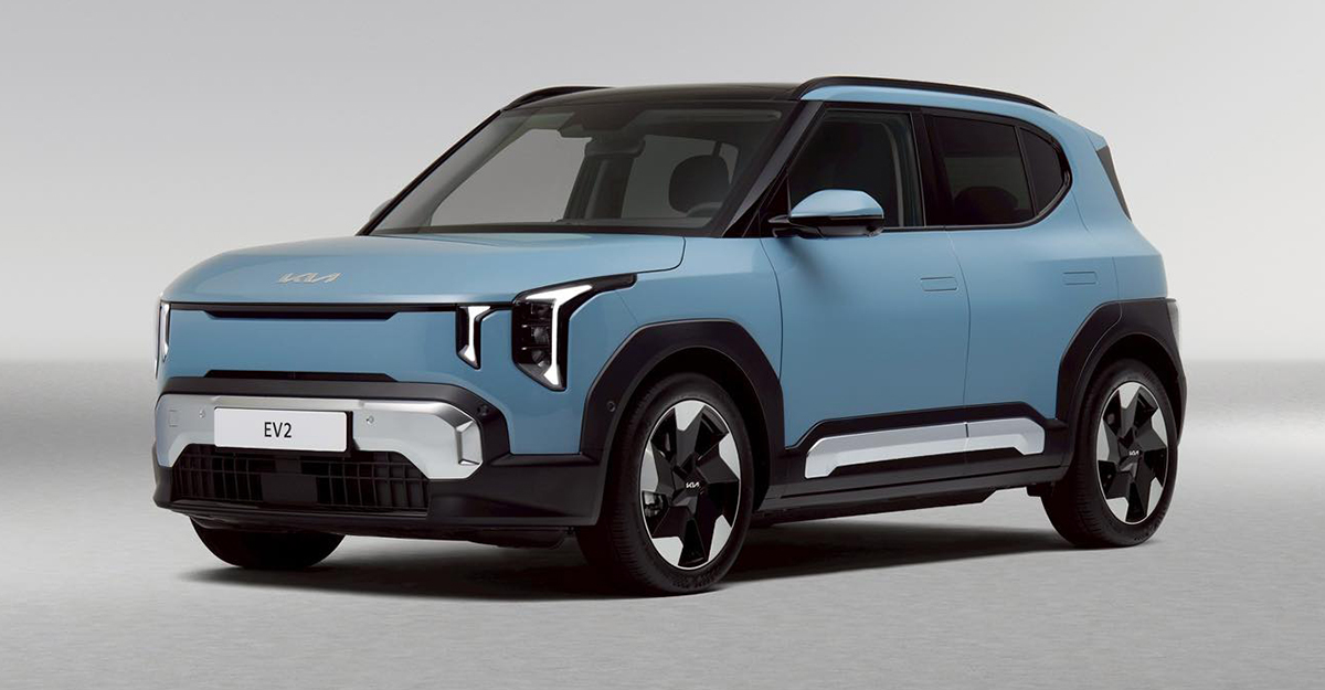 Kia EV2 รถไฟฟ้าไซส์เล็ก วิ่งสุดไกล 448 กม.
