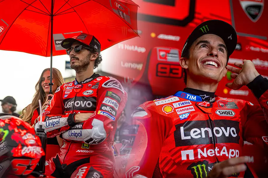 สัญญานักบิด Ducati 2027