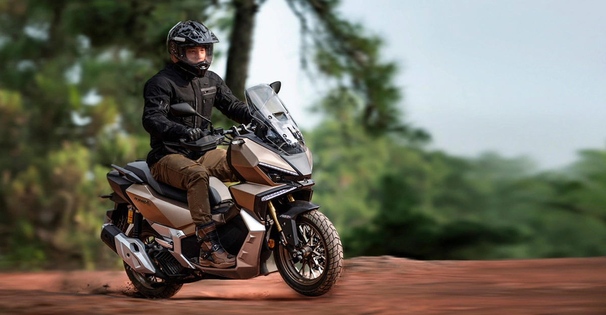 Honda NS 150XC สกู๊ตเตอร์สายลุยแอดเวนเจอร์ ออปชันล้น