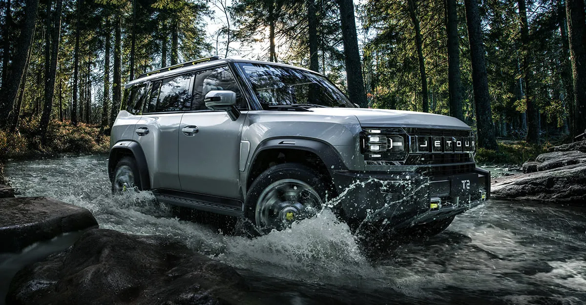 Jetour T2 ถูกใจสายแคมป์ ปล่อยกระแสไฟมาใช้ได้