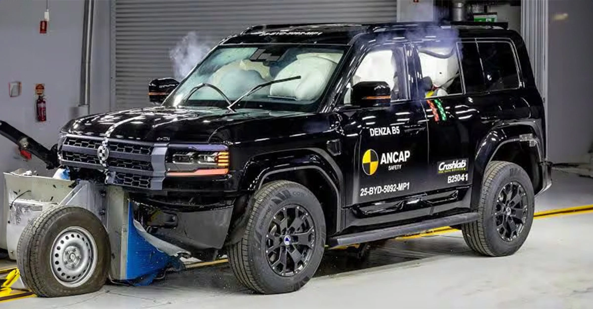 BYD Denza B8 SUV ANCAP คว้า 5 ดาว อีกขั้นของความปลอดภัย