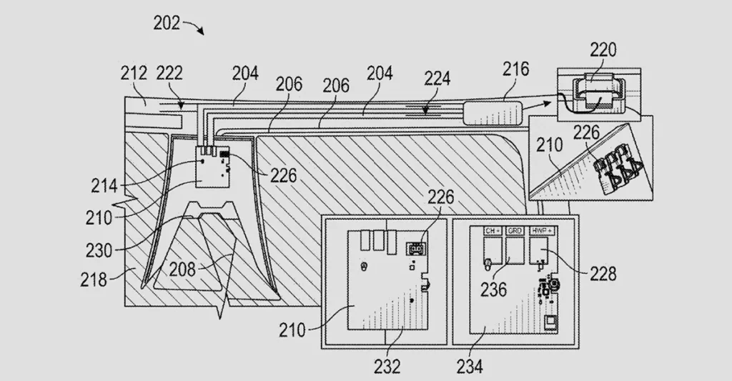 Tesla จดสิทธิบัตร "กระจกฝังวงจร"