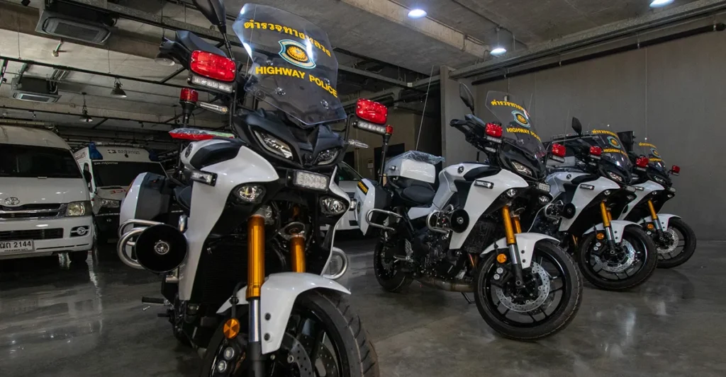 Yamaha Tracer 9GT ตำรวจทางหลวง Cover