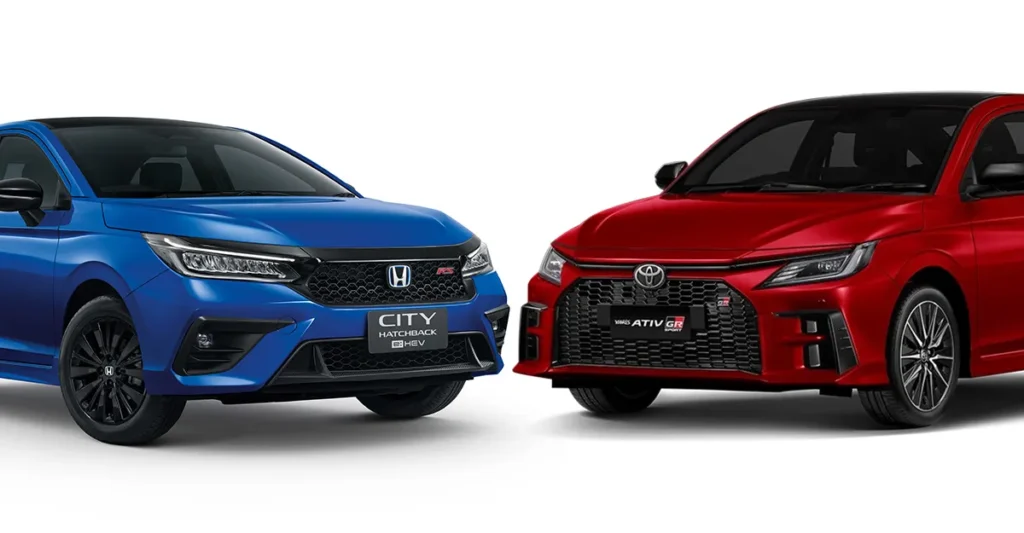 Honda City Toyota Ativ