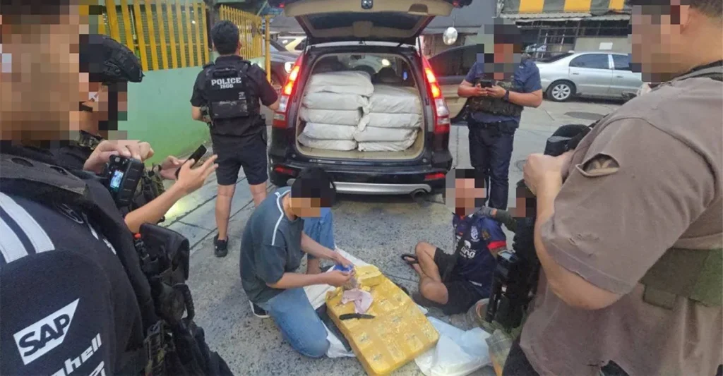 บก.น.6 สกัดจับยาบ้า