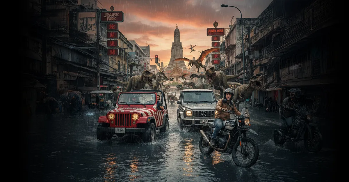 หนีไดโนเสาร์ cover