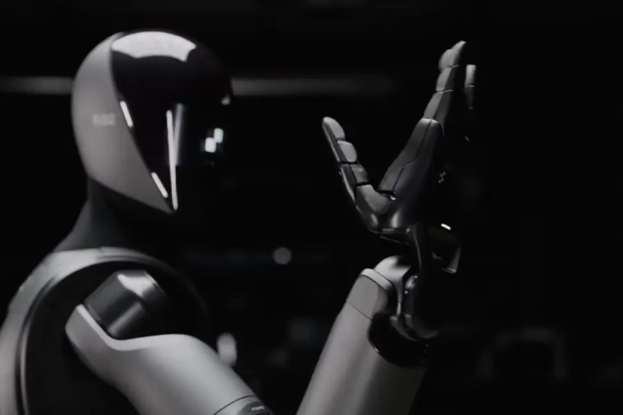 หุ่นยนต์ BMW โรงงาน