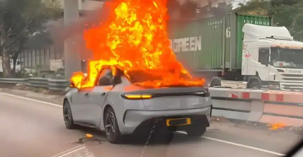 BYD ไฟไหม้ ฮ่องกง