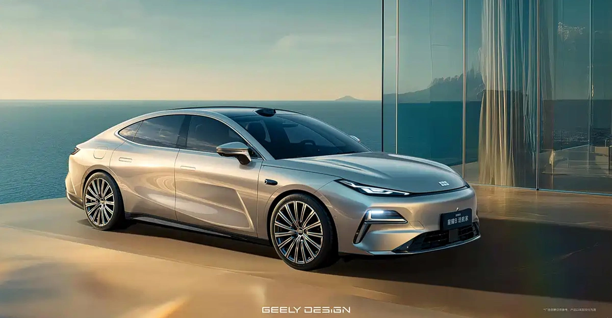 Geely Galaxy Starshine 8 สเปก แบตอัปเกรดวิ่งไกล 1,725 กม.