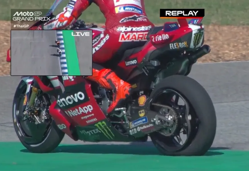 Marc Marquez ThaiGP ล้อระเบิด