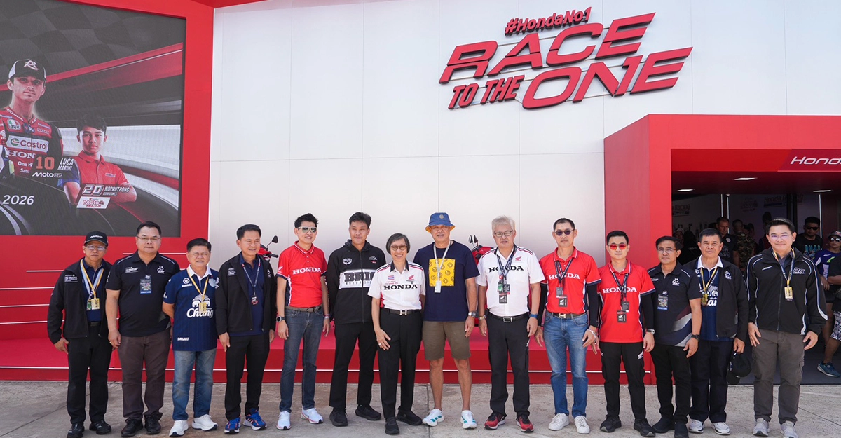 ดร.อารักษ์ พรประภา ประธานบริษัท ไทยฮอนด้า จำกัด ได้ให้การต้อนรับ ฯพณฯ นายกรัฐมนตรี อนุทิน ชาญวีรกูล