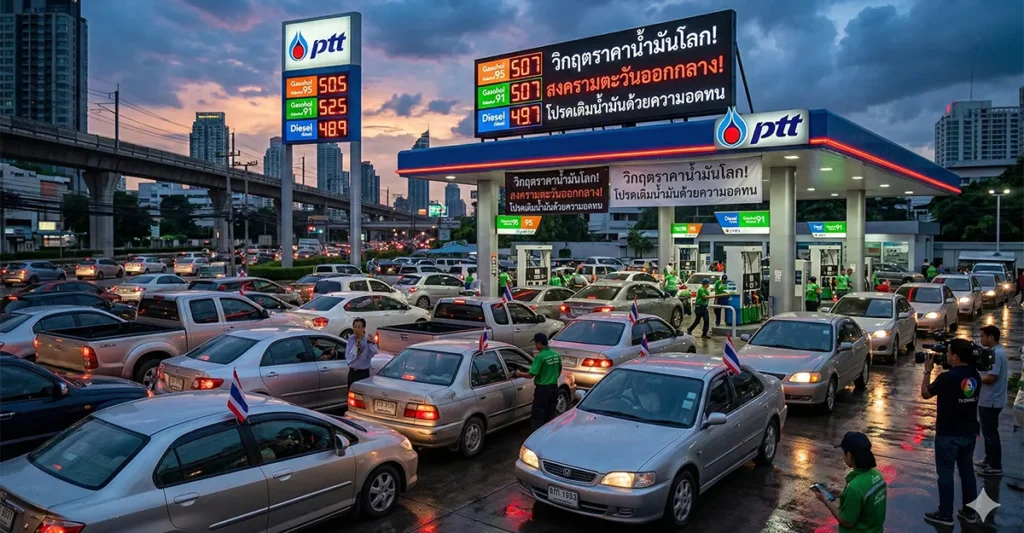 ราคาน้ำมัน สงครามตะวันออกกลาง 2569