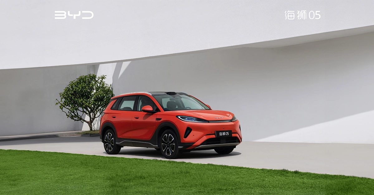 BYD Sealion 05 DM-i 2026 วิ่งไฟฟ้า 305 กม. เปิดตัวจีน 20 เมษายนนี้