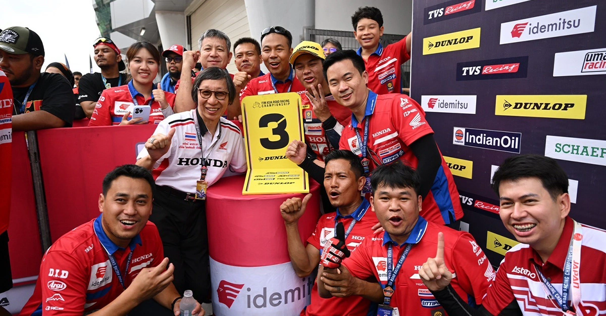 มิกซ์ ธนัช ARRC 2026 ผงาดคว้าโพเดียมอันดับ 3 คลาส SS600 ที่เซปัง