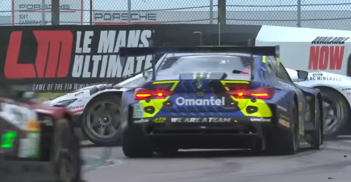 Valentino Rossi ชน Ferrari Imola ศึก WEC 2025 ดราม่าสนั่น