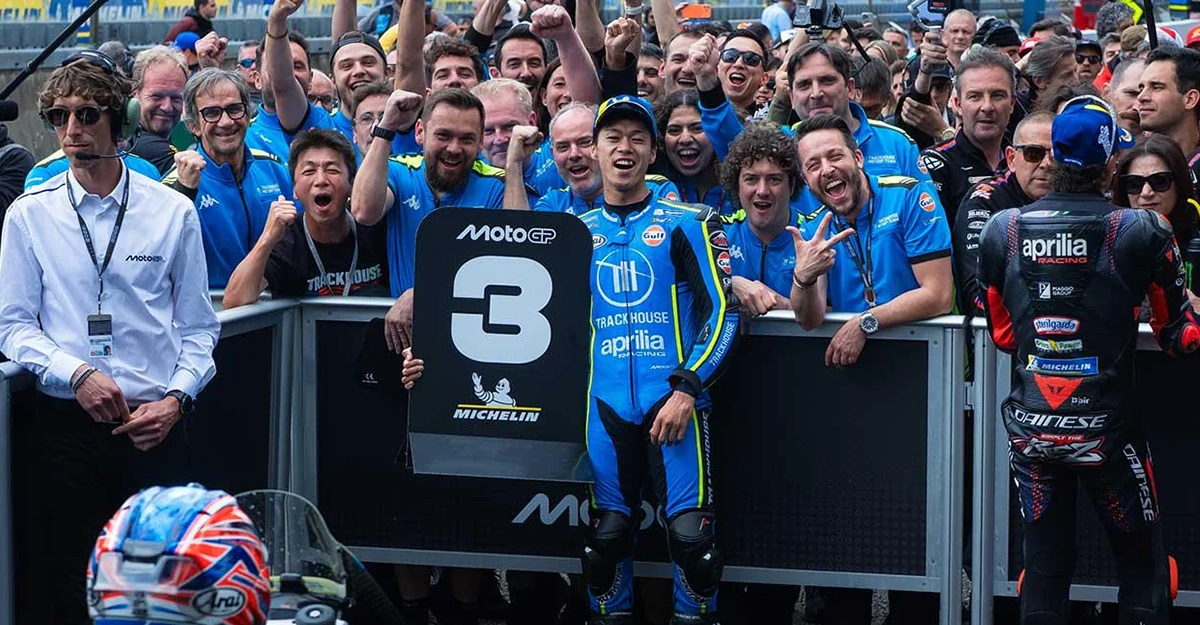 ไอ โอกูระ โพเดียม ที่ French GP สิ้นสุดฝันร้าย 14 ปีของนักบิดญี่ปุ่น