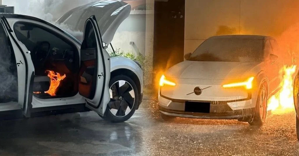 volvo ex30 ใช้แบตเตอรี่อะไร