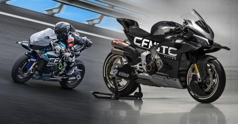 CFMOTO V4SR-RR ซูเปอร์ไบค์สี่สูบวีเตรียมเขย่าตลาดไทย
