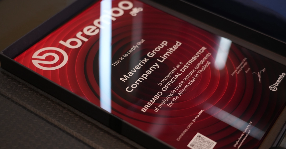 brembo-official-distributor-certificate-thailand-aftermarket