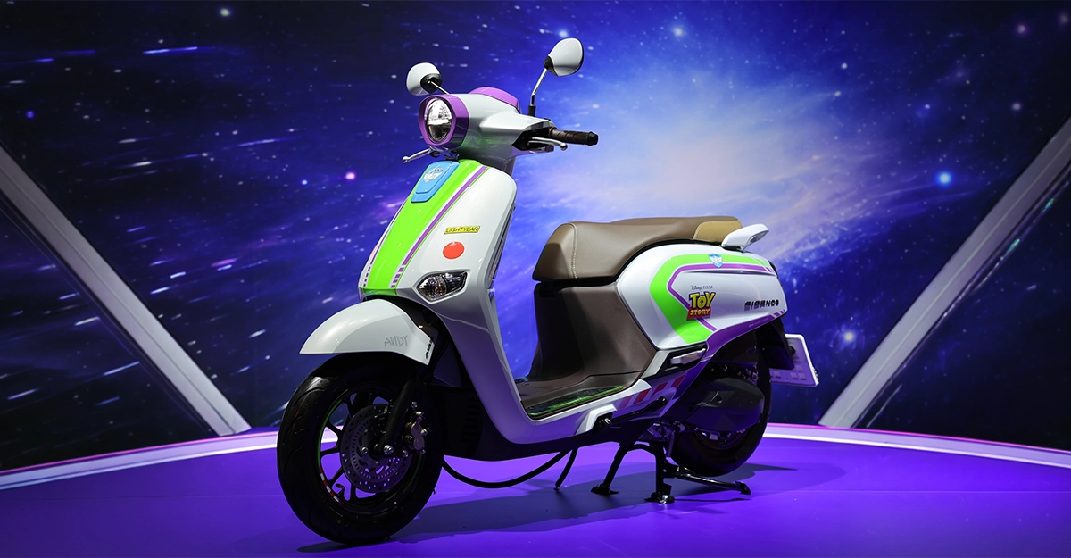onda Giorno+ Buzz Lightyear Limited Edition ราคาแนะนำ 74,900 บาท จำกัดเพียง 2,000 คัน