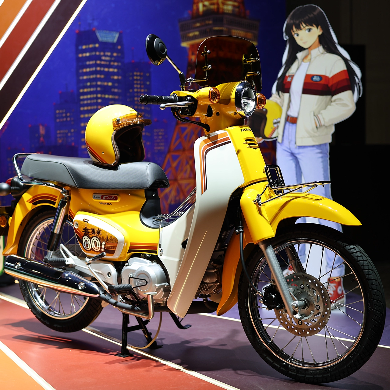 New Honda Super Cub Tokyo 80s Limited Edition รถคลาสสิกสไตล์เจแปนวินเทจยุค 80s