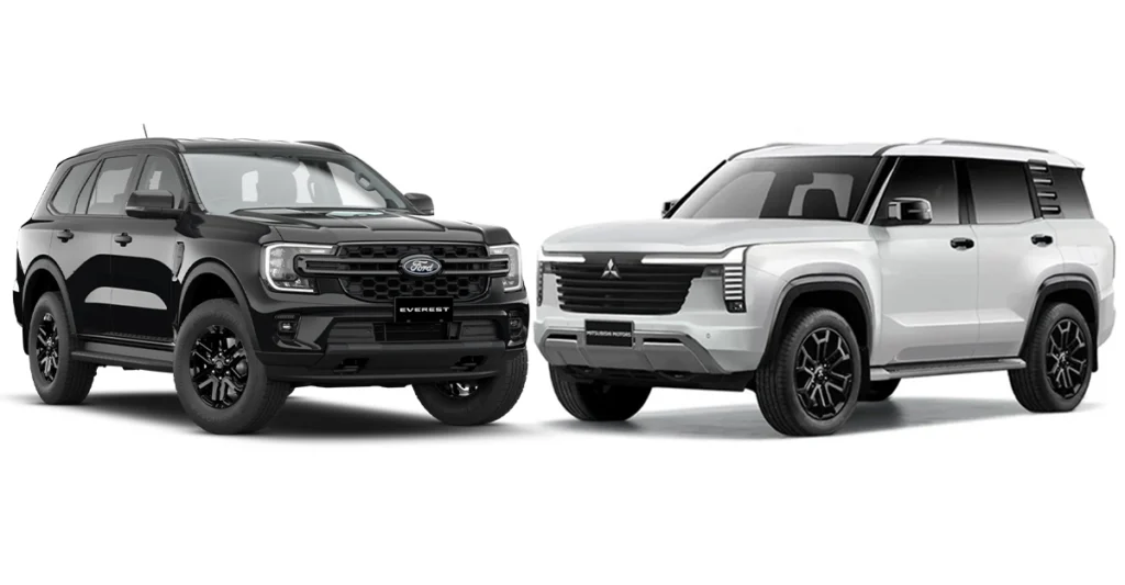 All-New Pajero 2026 vs Ford Everest