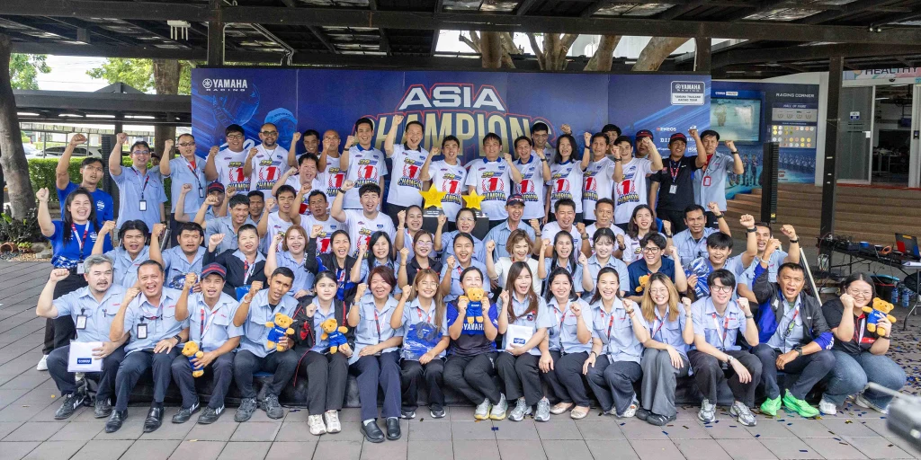 “ไอเดีย กฤตภัทร” ยามาฮ่าประดับดาวทอง ฉลองแชมป์เอเชีย ARRC 2026 รุ่น AP250
